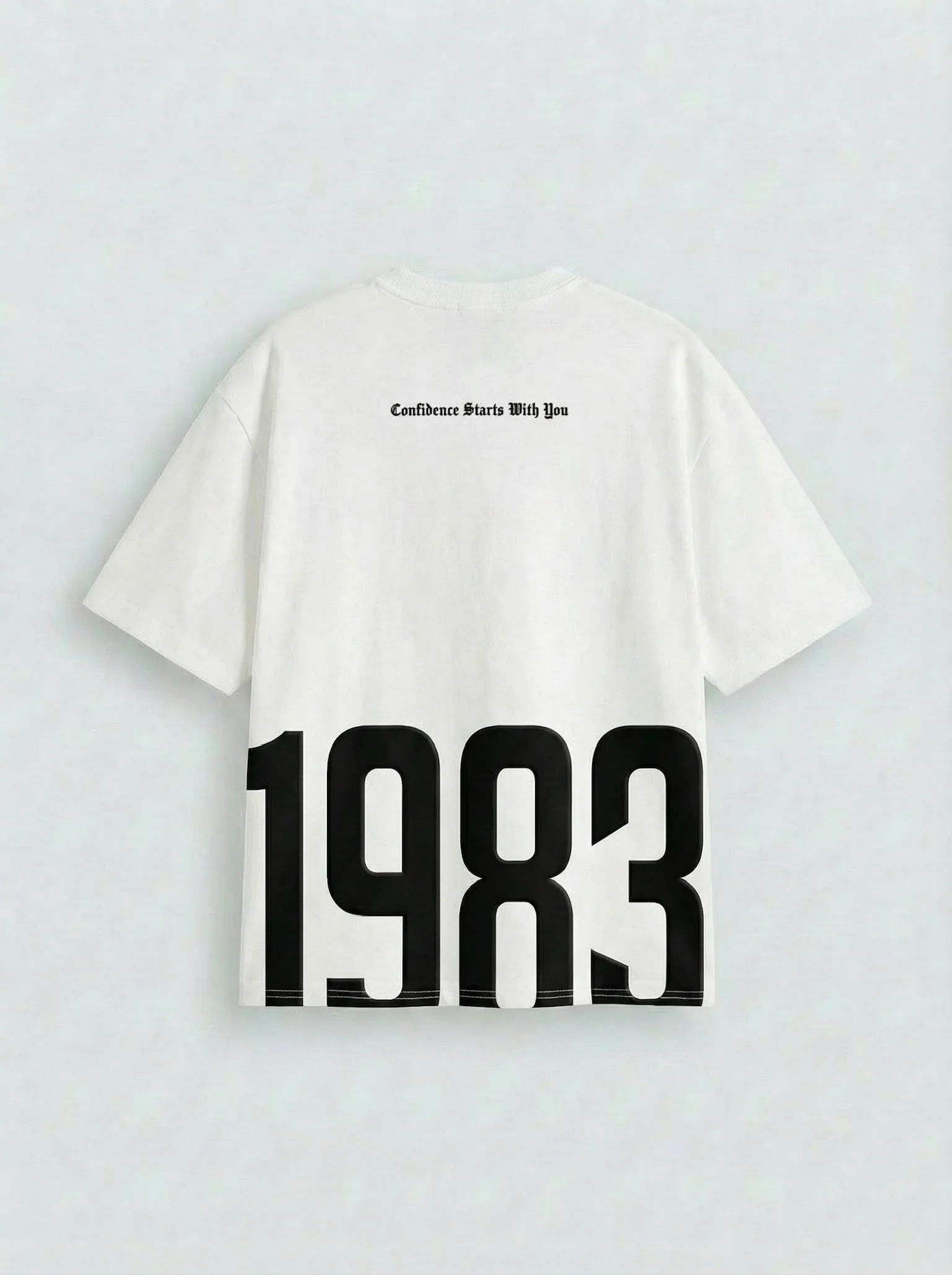 Oversize 1983 T-shirt - Ecru