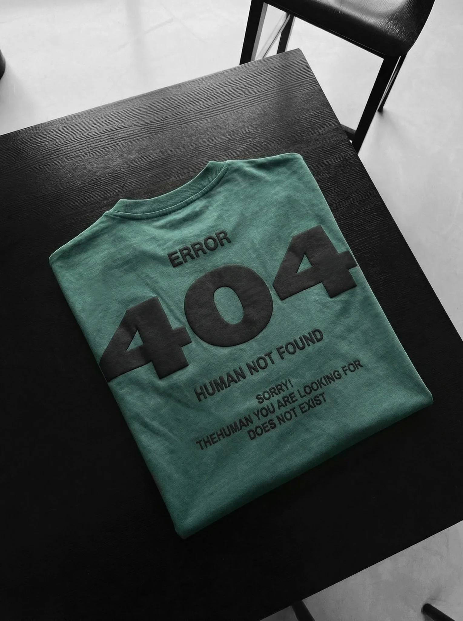 Oversize 404 T-shirt - Khaki - Image 8
