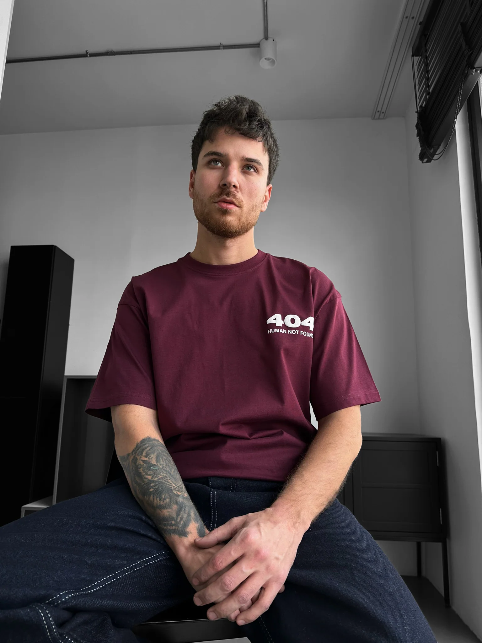 Oversize 404 T-shirt - Port Royale - Image 5