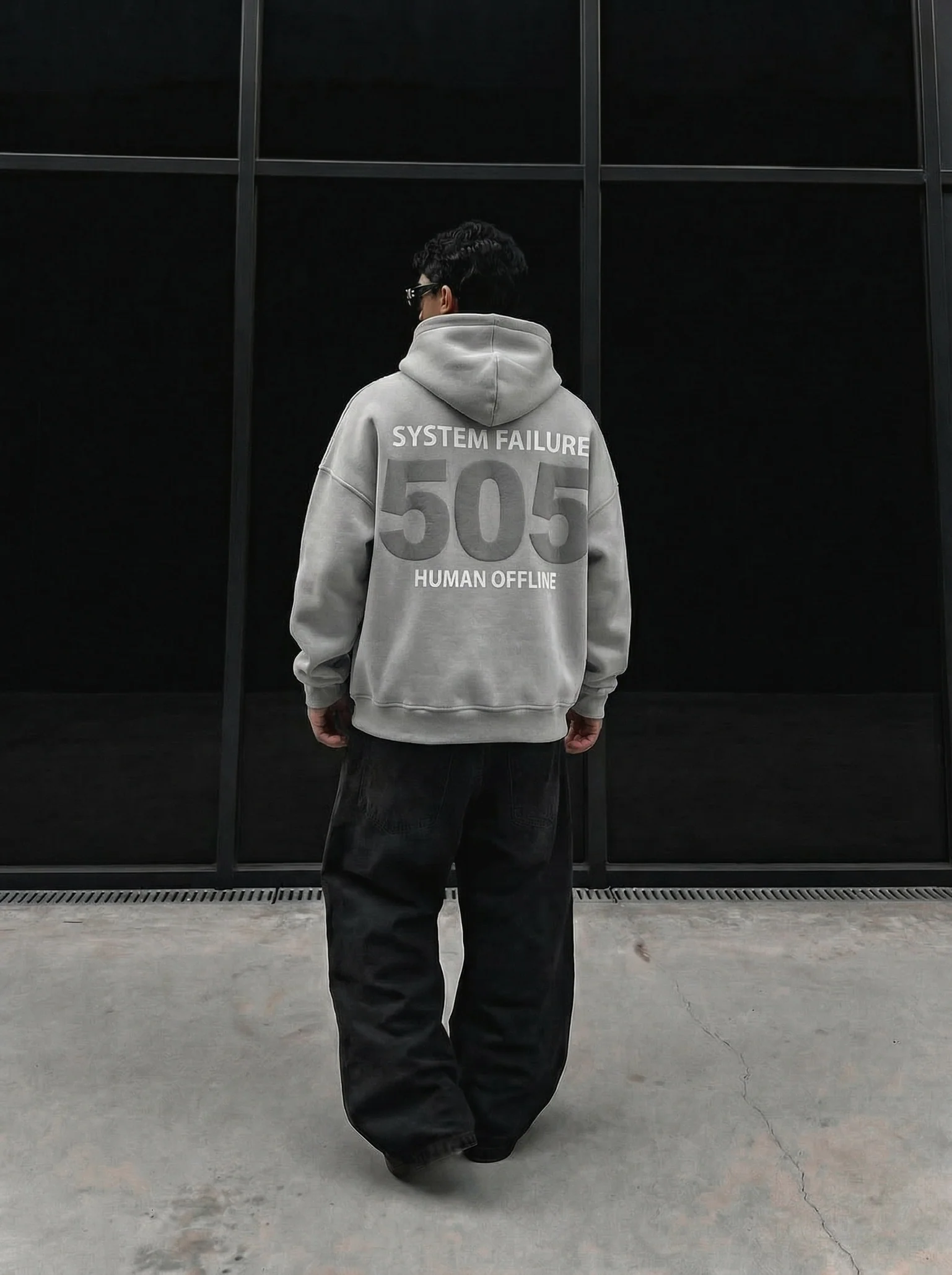 Oversize 505 Hoodie - Grey
