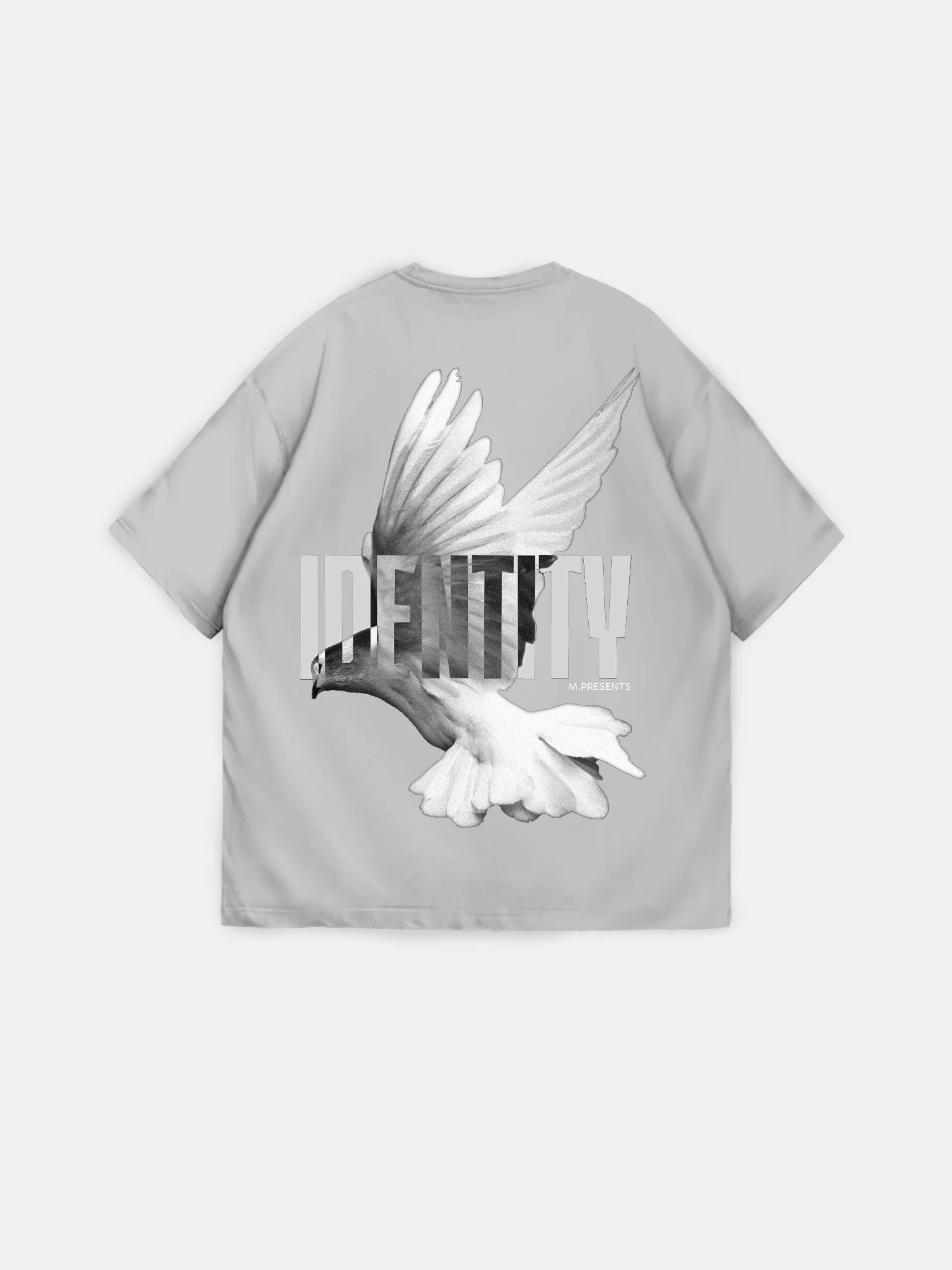 Oversize Identity T-shirt - Grey