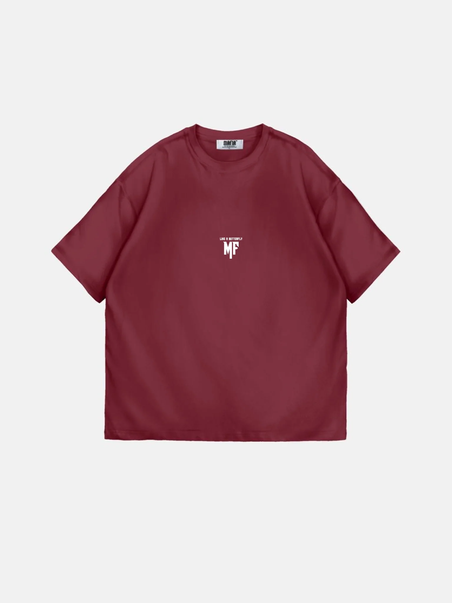 Oversize 'Like a Butterfly' T-Shirt - Port Royale - Image 13