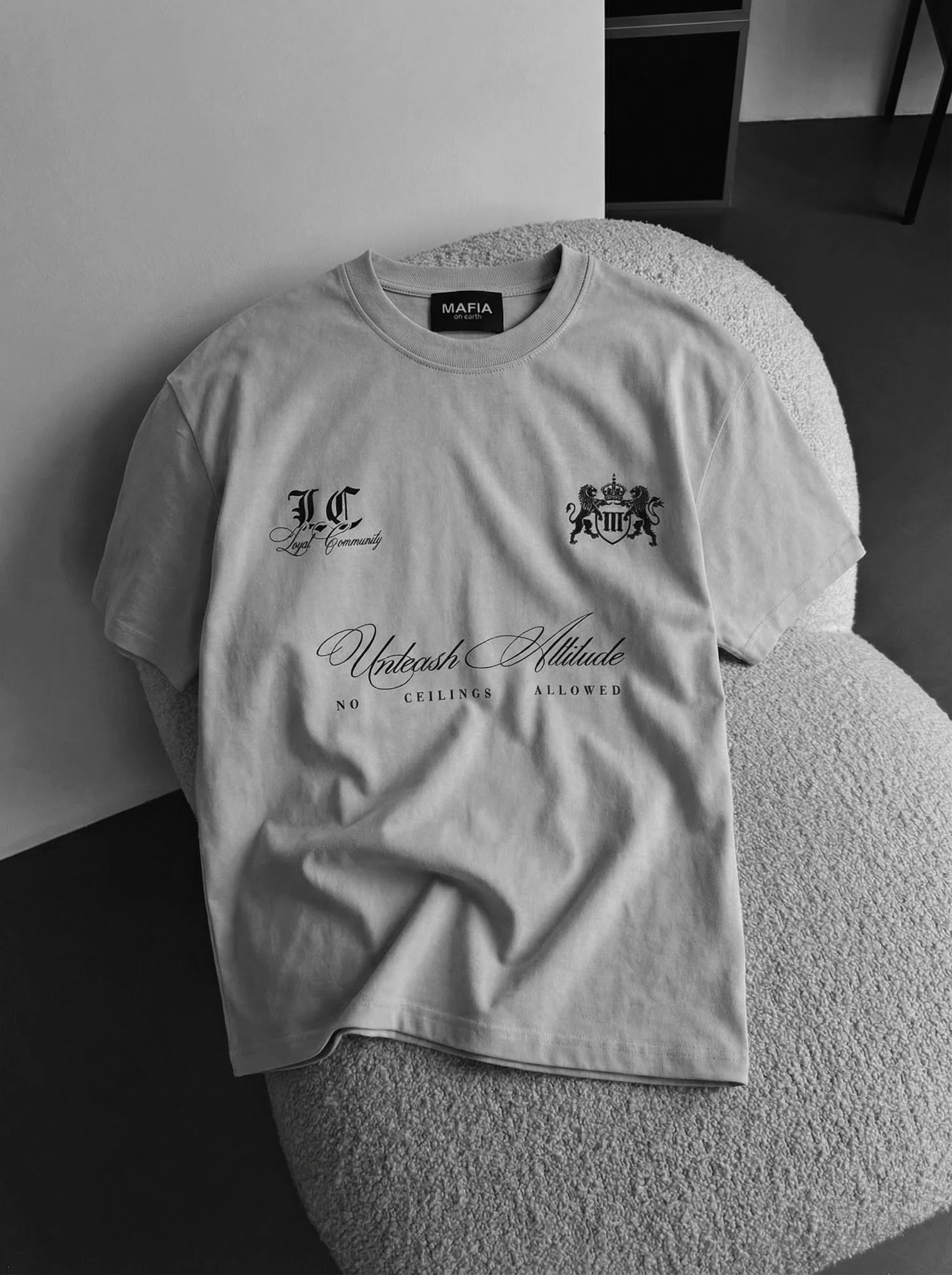 Oversize Local T-shirt - Grey