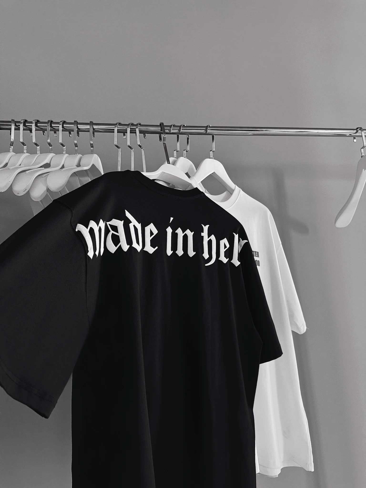 Oversize Made in Hell T-shirt - Black