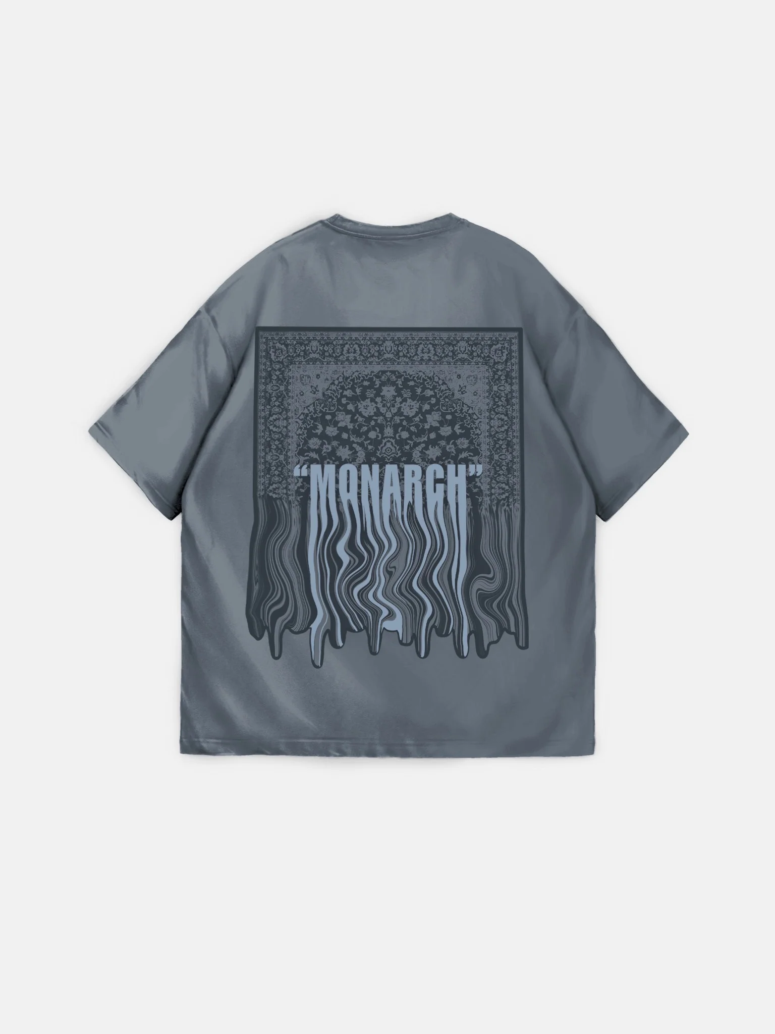 Oversize "Monarch" T-Shirt - Stormy Weather - Image 4