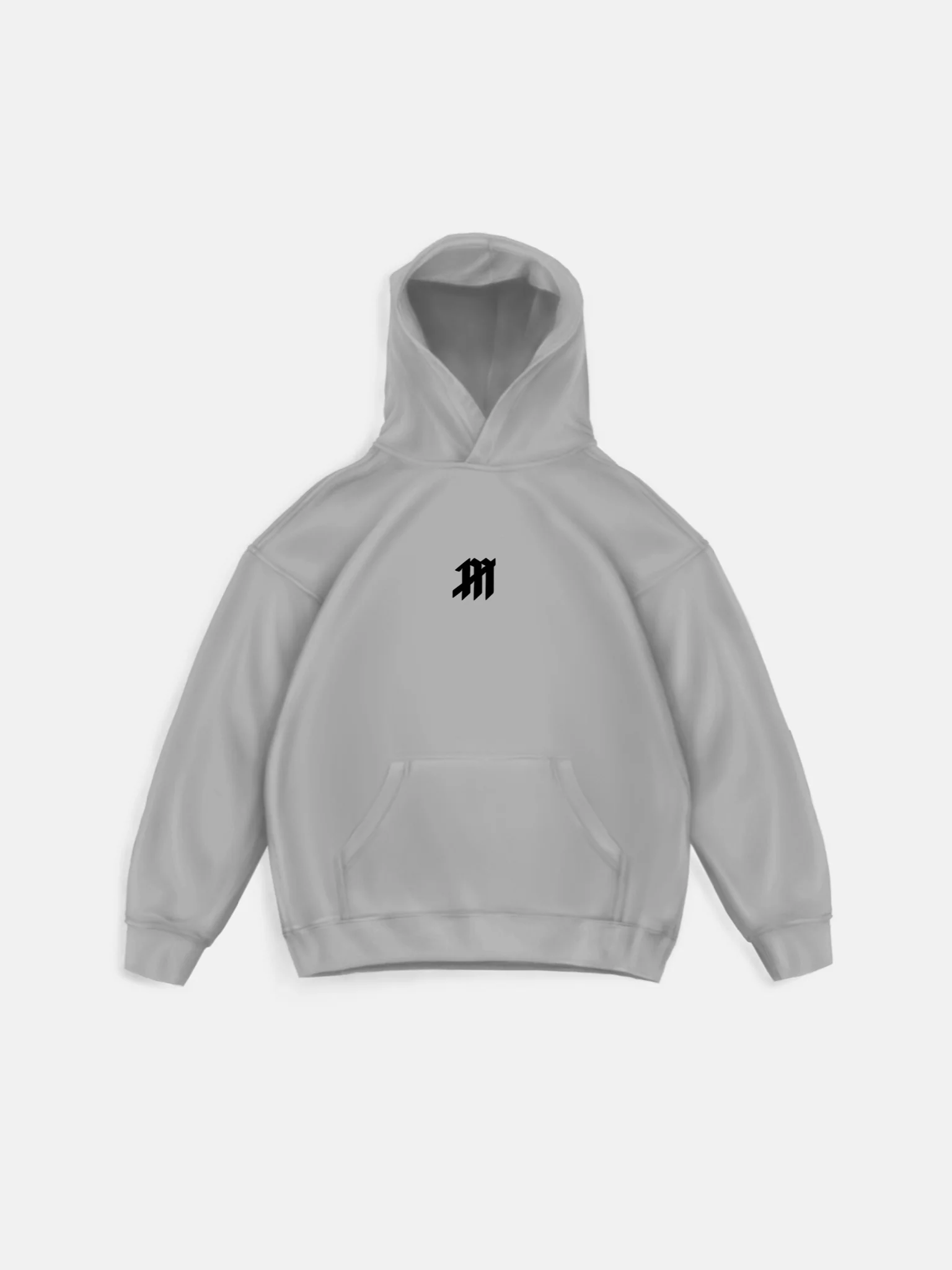 Oversize Mouse Hoodie - Grey - Image 3