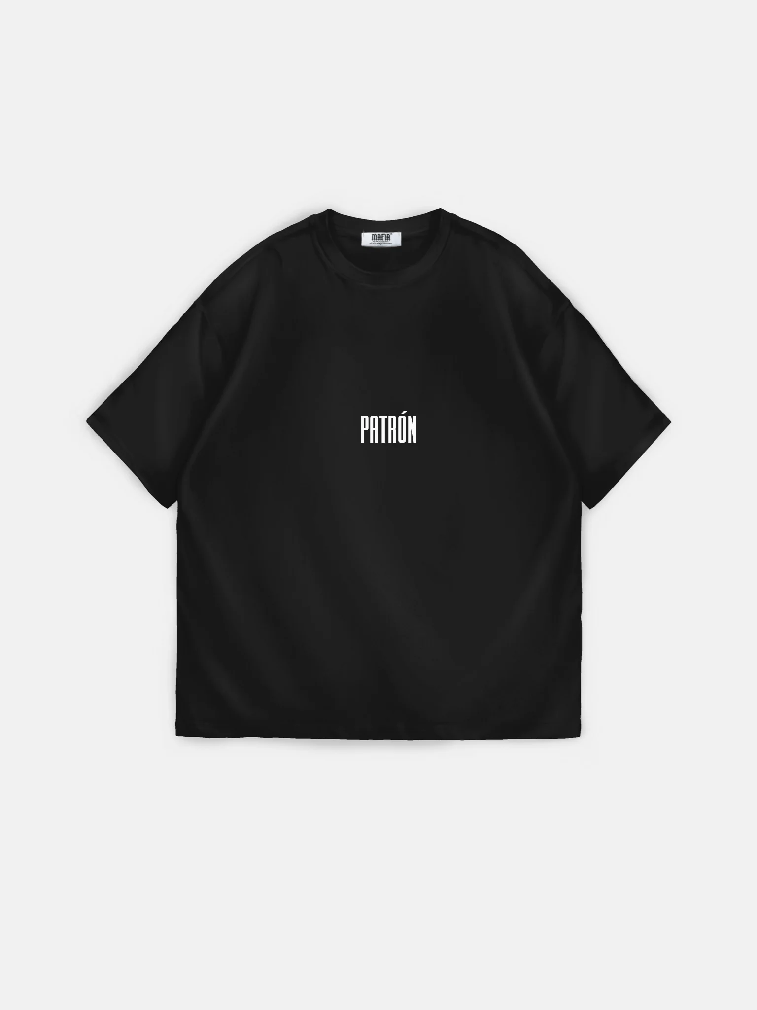 Oversize Patron T-Shirt - Black - Image 5
