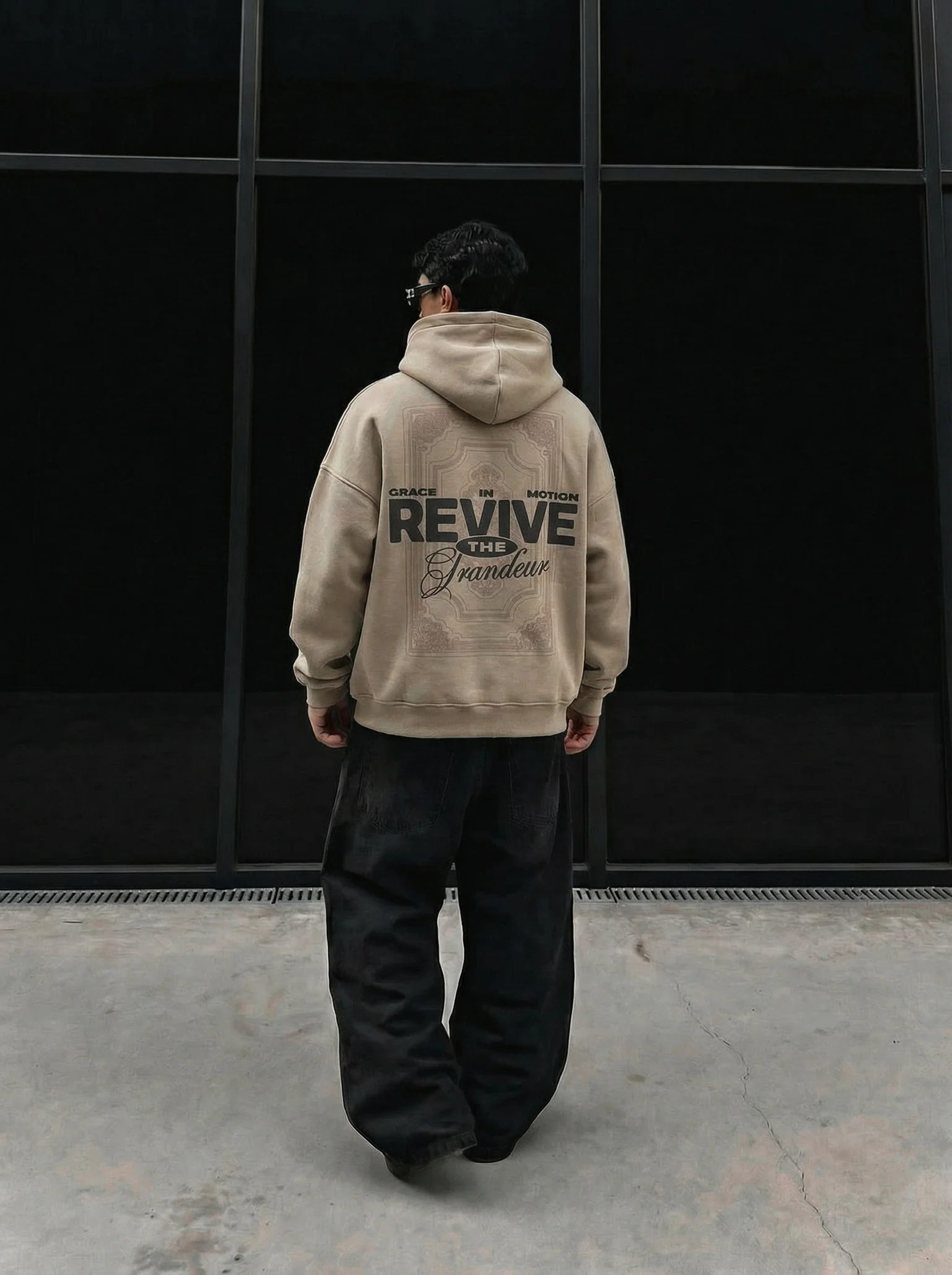 Oversize Revive Hoodie - Simply Taupe - Image 2